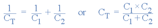 total capacitance