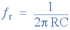 frequency formula